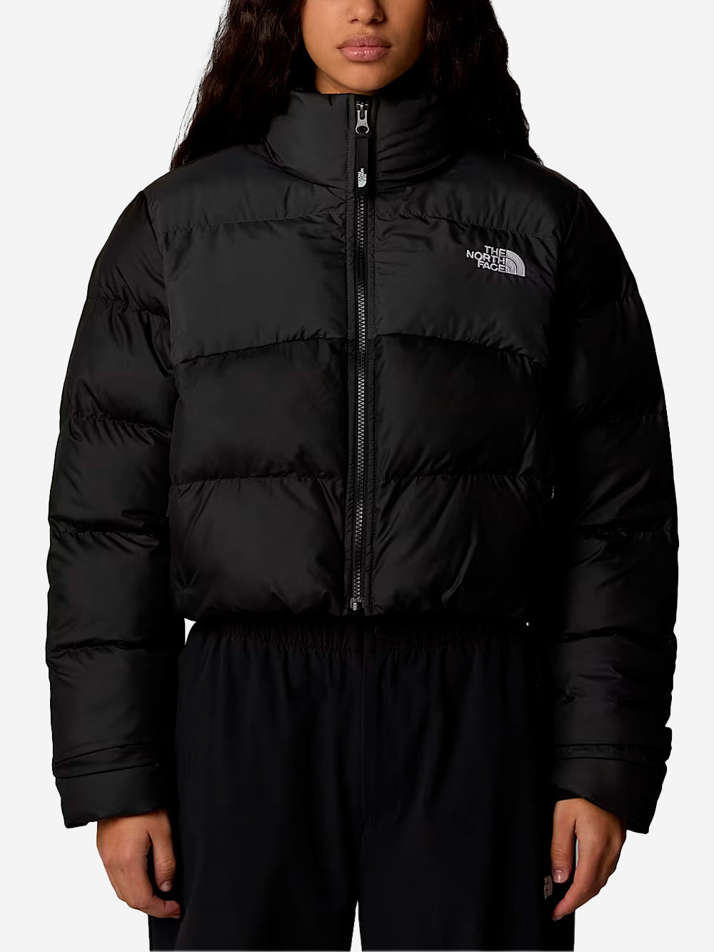 THE NORTH FACE W Giacca nera cropped Saikuru Nero Urbanstaroma