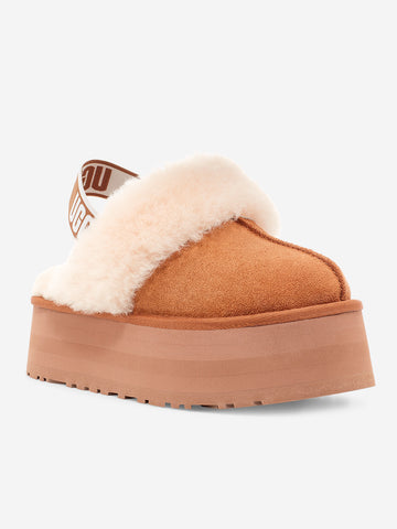 W Funkette slipper beige