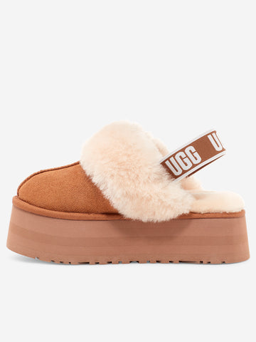 W Funkette slipper beige