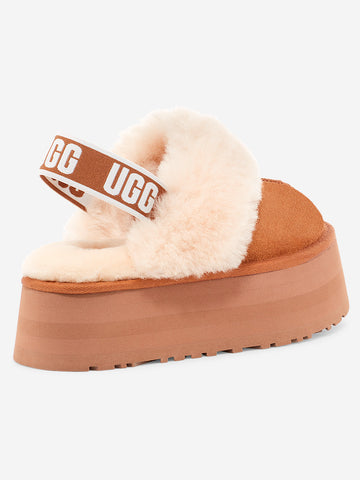 W Funkette slipper beige