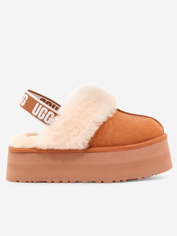 W Funkette slipper beige