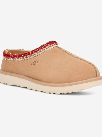 UGG W Ciabatte Tazz in pelle beige Beige