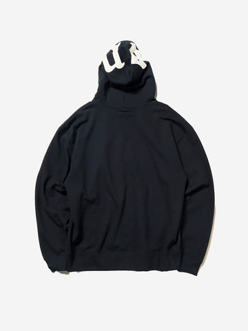 UNIFORM EXPERIMENT Hoodie nera Chenille Nero