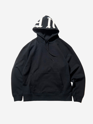 UNIFORM EXPERIMENT Hoodie nera Chenille Nero