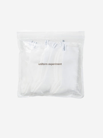 UNIFORM EXPERIMENT Pack da 3 calzini bianchi Bianco