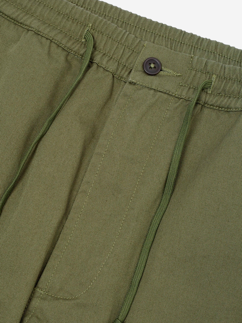 UNIVERSAL WORKS Hi Water pantaloni twill verdi Oliva Urbanstaroma