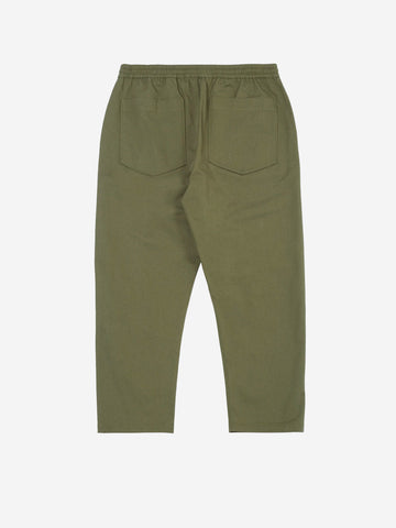 UNIVERSAL WORKS Hi Water pantaloni twill verdi Oliva