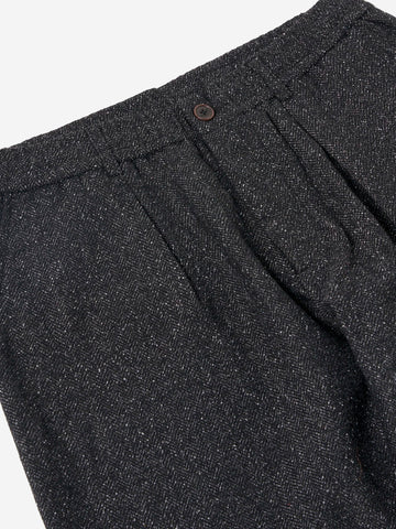 UNIVERSAL WORKS Pantaloni Oxford neri Nero