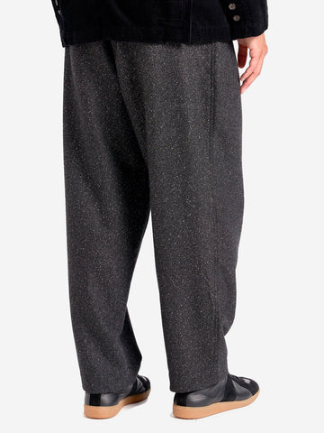 UNIVERSAL WORKS Pantaloni Oxford neri Nero