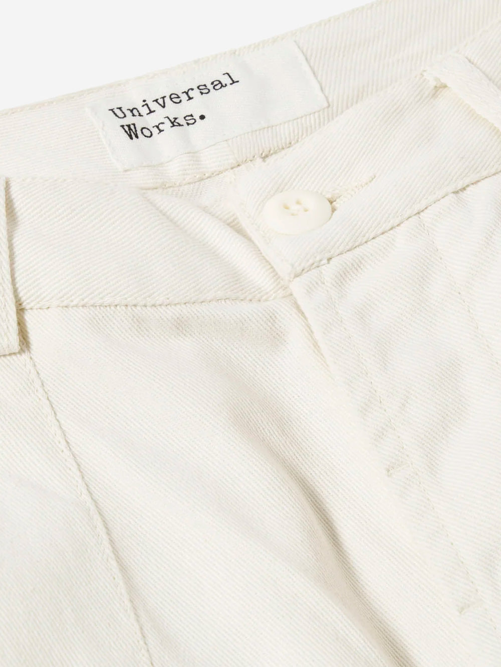 UNIVERSAL WORKS Loose cargo pant bianchi Bianco Urbanstaroma