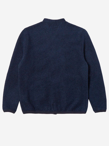 UNIVERSAL WORKS Cardigan fleece navy Navy