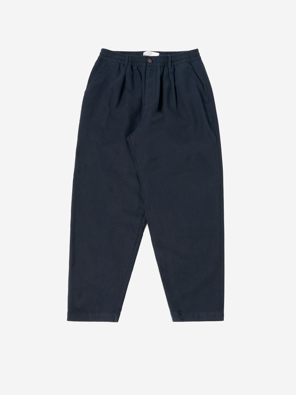 UNIVERSAL WORKS Pantaloni track pleated blu navy Navy Urbanstaroma