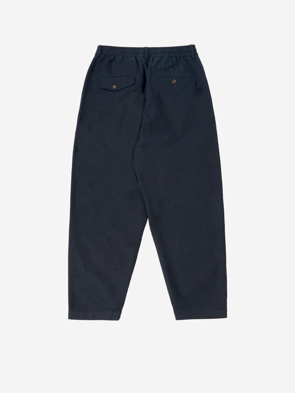 UNIVERSAL WORKS Pantaloni track pleated blu navy Navy Urbanstaroma