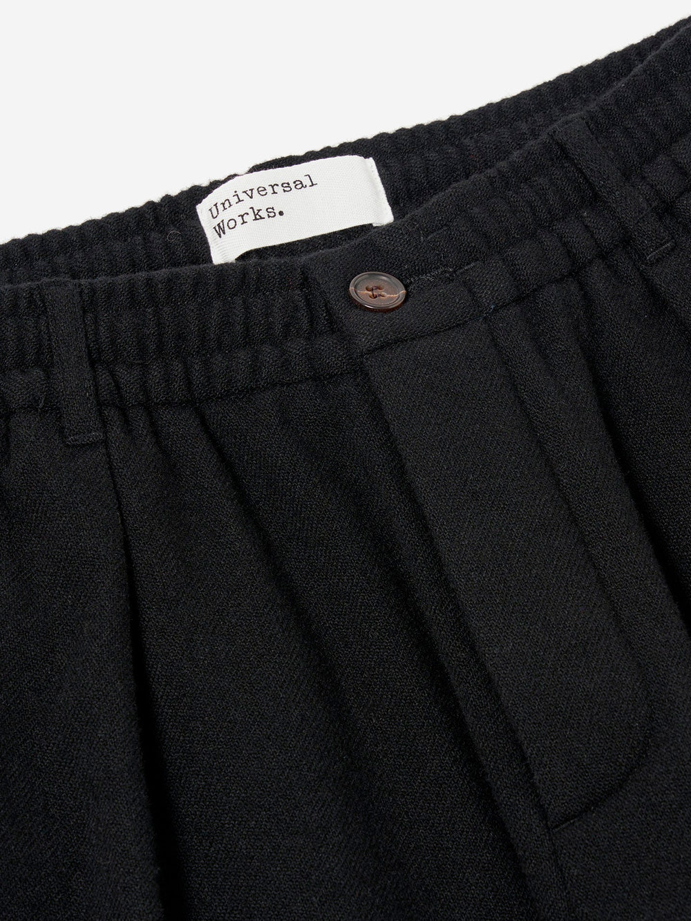 UNIVERSAL WORKS Pantaloni Oxford neri Nero Urbanstaroma