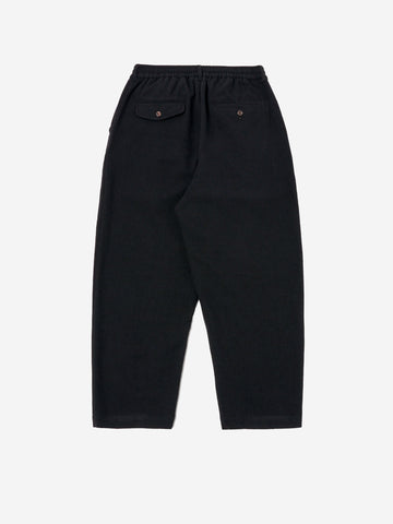 UNIVERSAL WORKS Pantaloni Oxford neri Nero