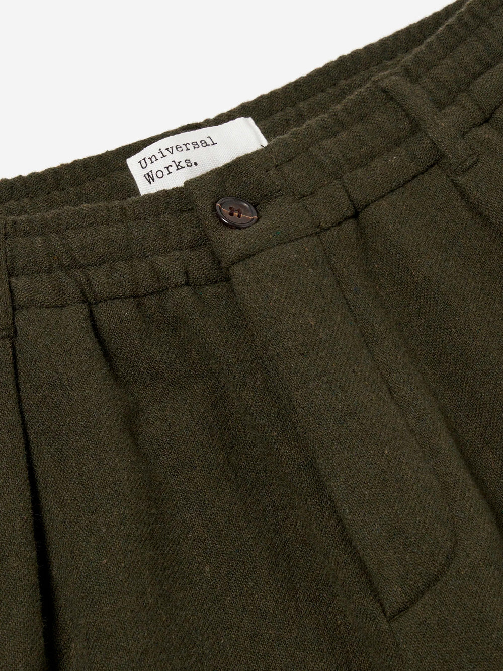 UNIVERSAL WORKS Pantaloni Oxford oliva Oliva Urbanstaroma