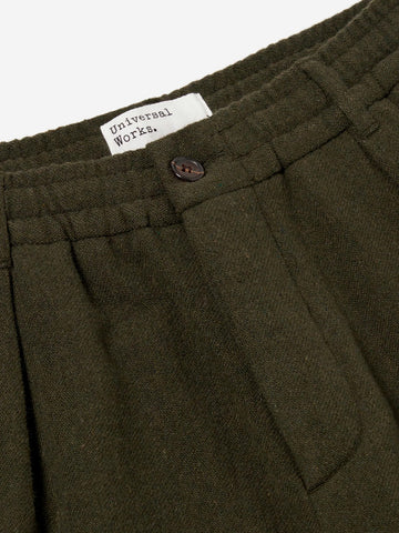 Pantaloni Oxford oliva