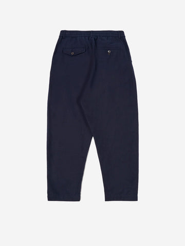 Pantalon Track pleated marine