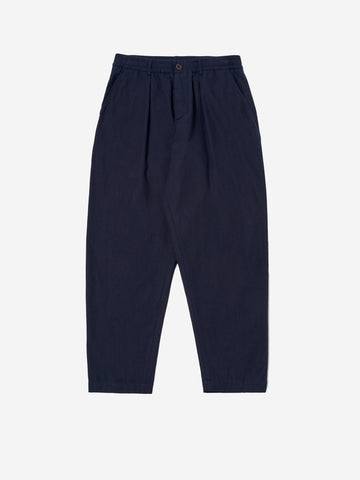 Pantalon Track pleated marine