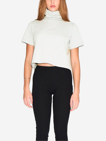 VANITY NAP T-shirt collo alto panna Panna