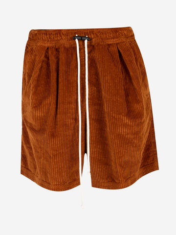 Corduroy Bermuda shorts