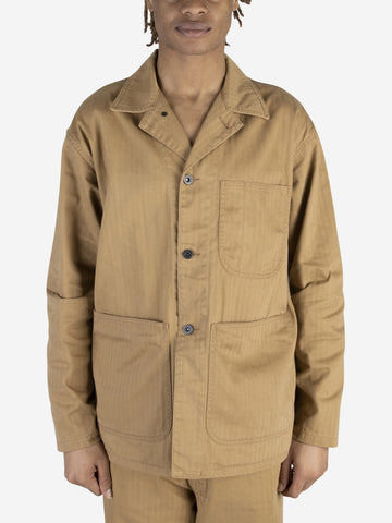 Mil Chore Supina Jacket in Herringbone