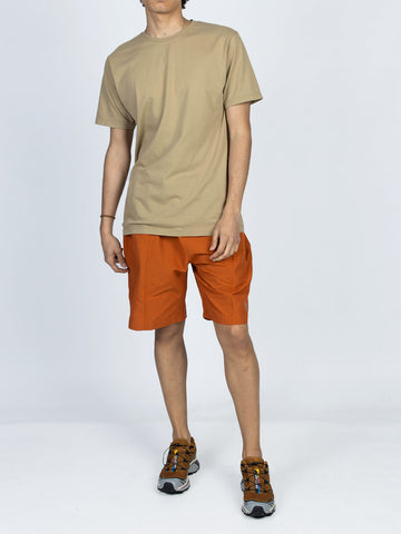 T-shirt in cotone organico beige