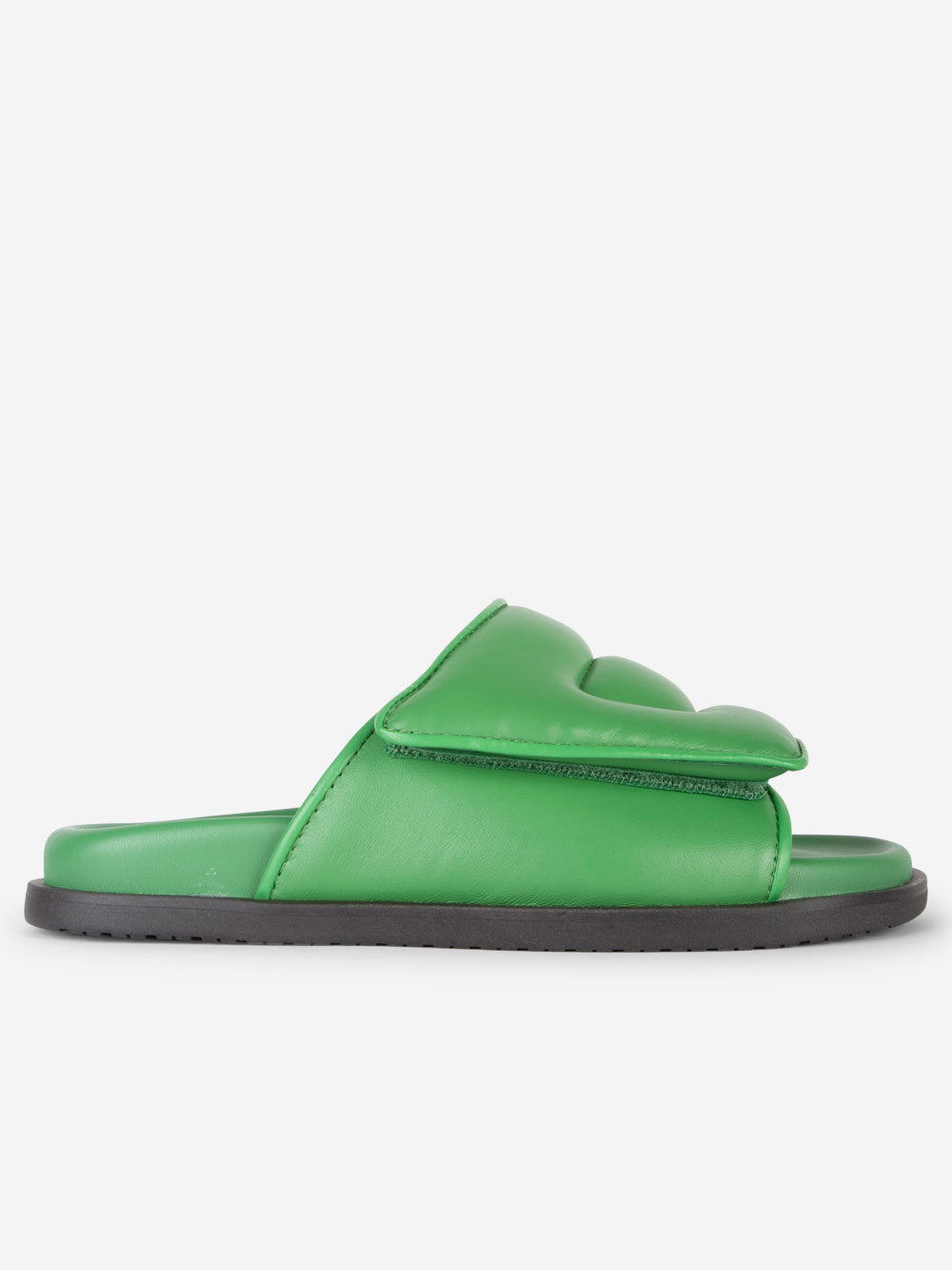 COPENHAGEN CPH834 Slipper in pelle Verde Urbanstaroma