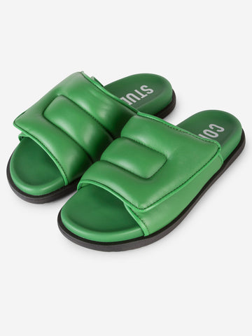 COPENHAGEN CPH834 Slipper in pelle Verde