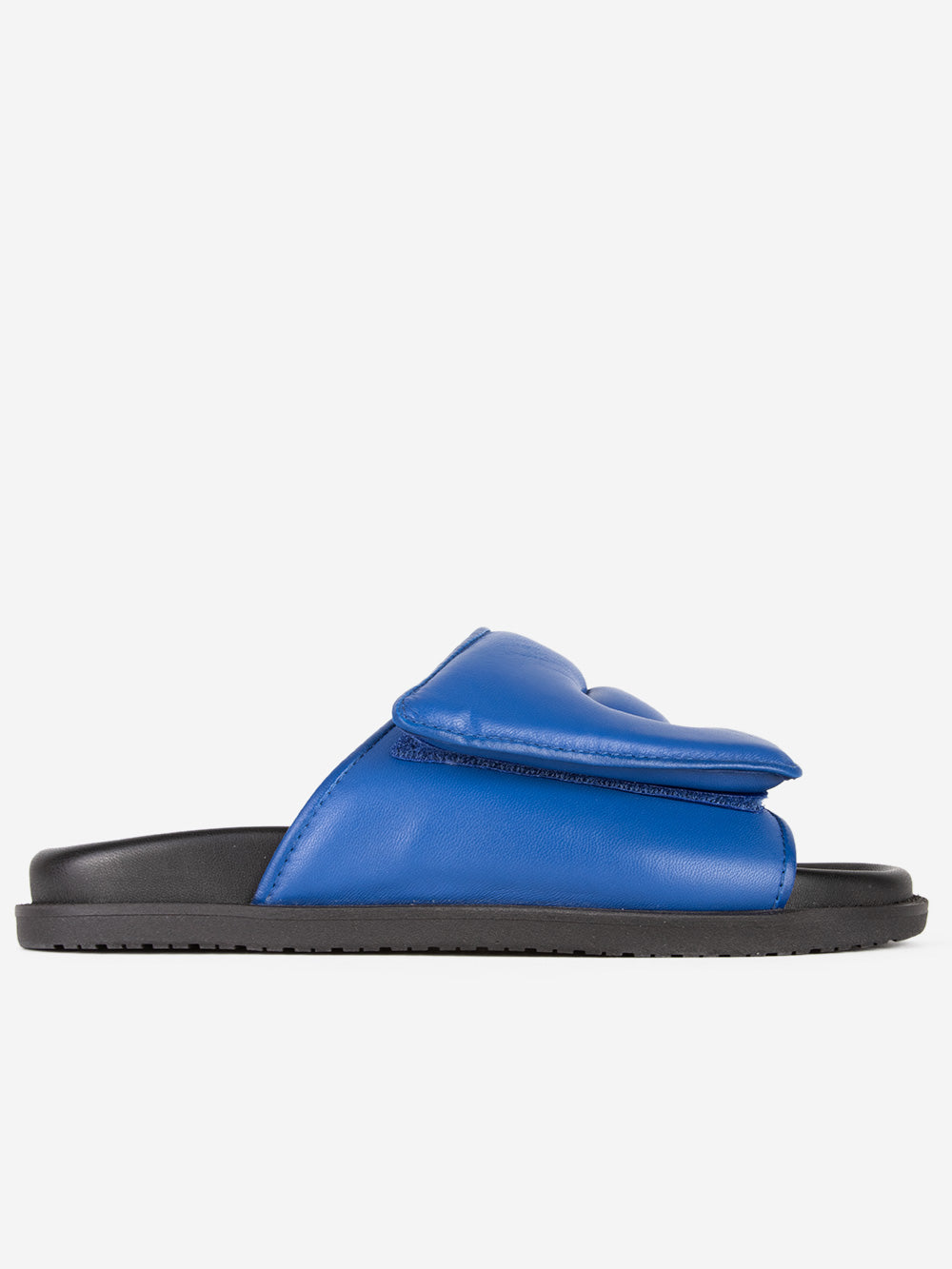 COPENHAGEN CPH834 Slipper in pelle Blu Urbanstaroma