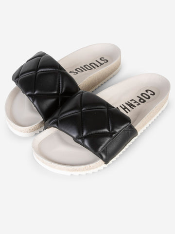 COPENHAGEN Slippers CPH835 in pelle Nero