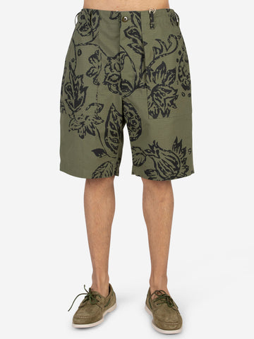 Fatigue Shorts Floral Print