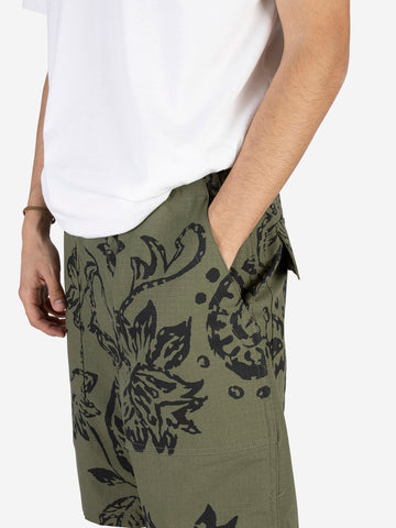 Fatigue Shorts Floral Print