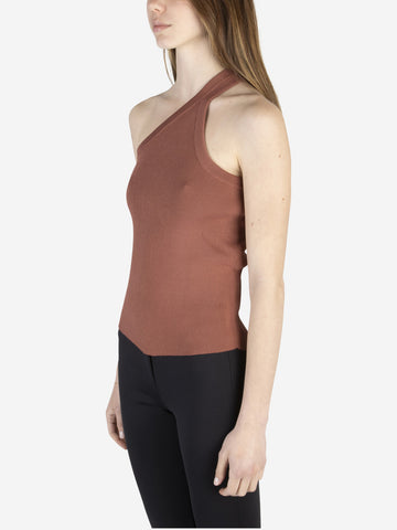 One shoulder top