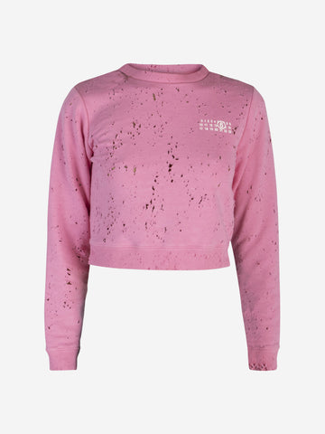 Felpa distressed