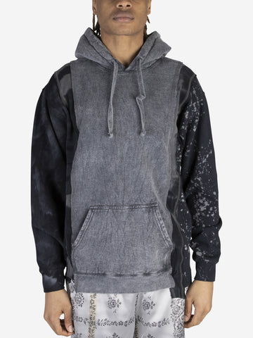 Paneled hoodie