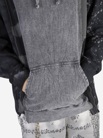 Paneled hoodie