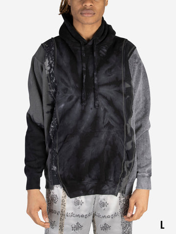 Paneled hoodie