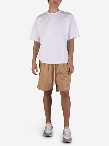 Bermuda shorts in brown cotton