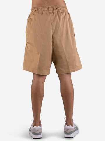 Bermuda shorts in brown cotton