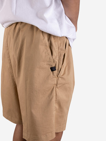 Bermuda shorts in brown cotton