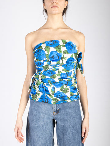 Flower Bloom Bustier-Top