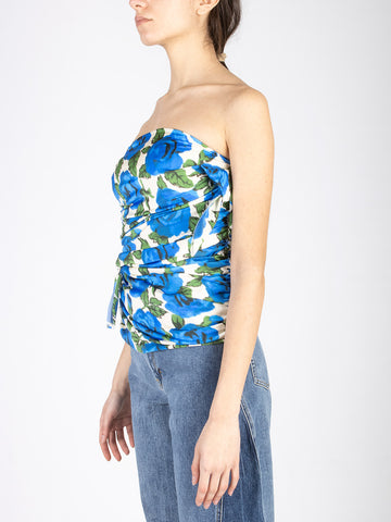 Flower Bloom Bustier-Top