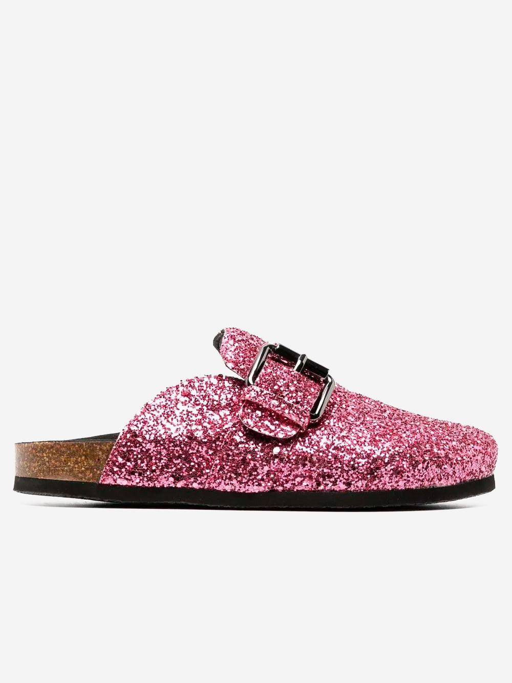 PHILOSOPHY DI LORENZO SERAFINI Mules con glitter Rosa Urbanstaroma