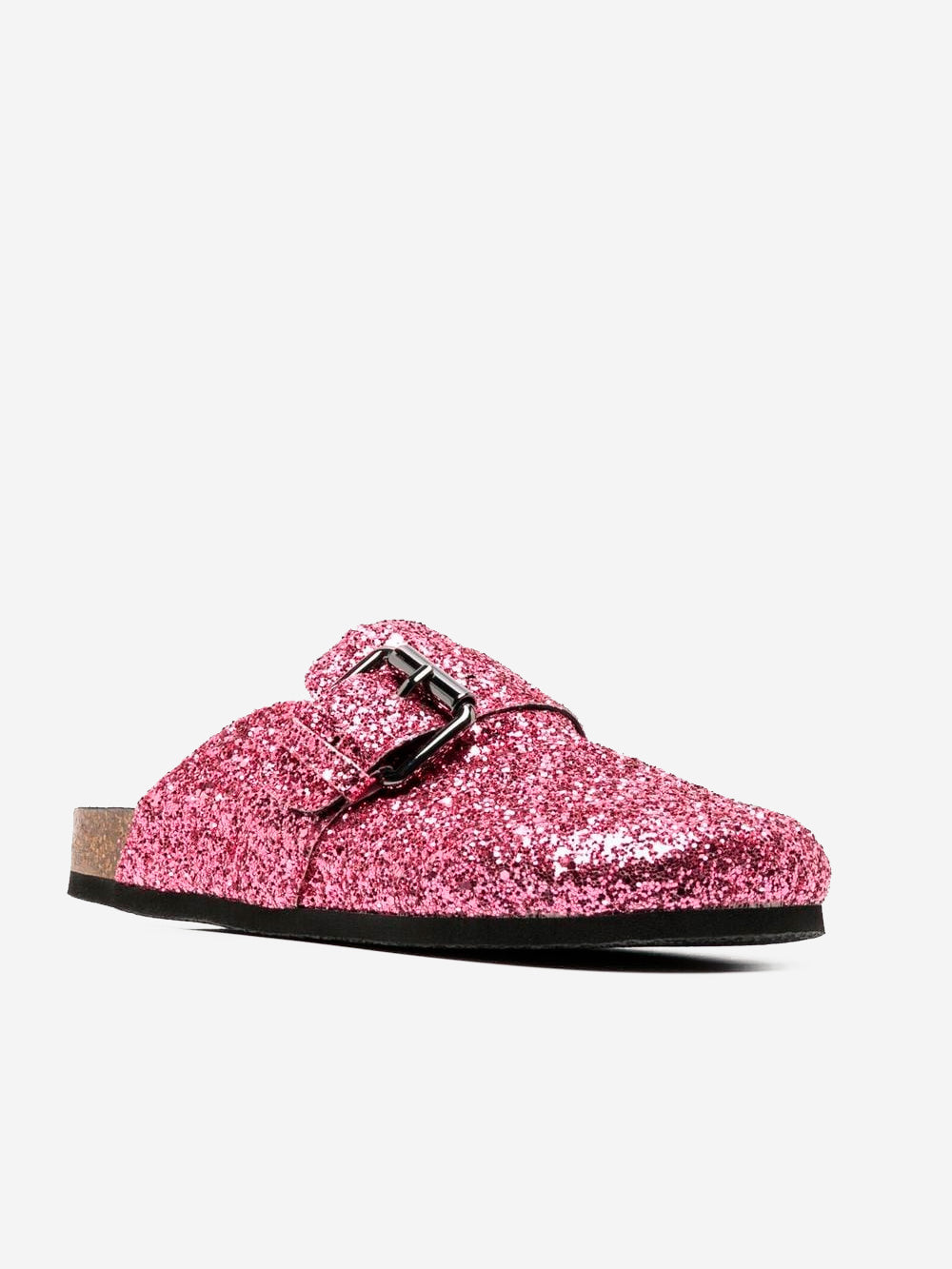 PHILOSOPHY DI LORENZO SERAFINI Mules con glitter Rosa Urbanstaroma