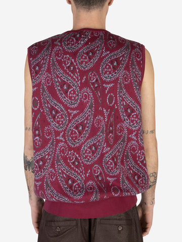 Gilet in jacquard