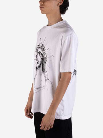 JX Vintage T-shirt blanc