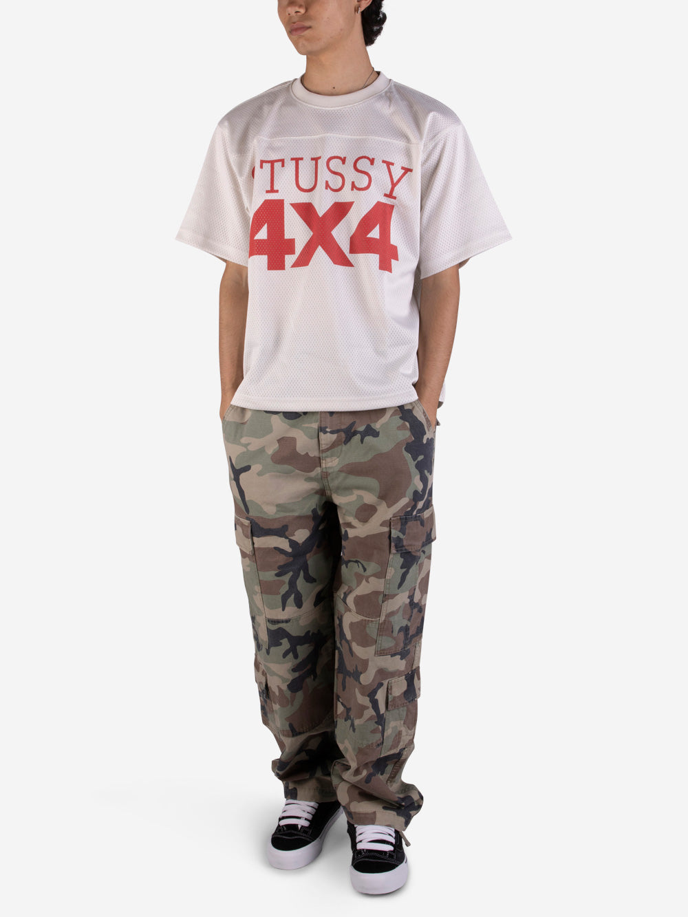 STUSSY Pantaloni cargo camouflage Camouflage Urbanstaroma