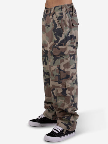 STUSSY Pantaloni cargo camouflage Camouflage