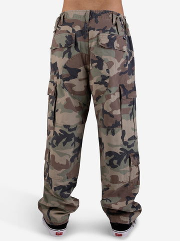 STUSSY Pantaloni cargo camouflage Camouflage